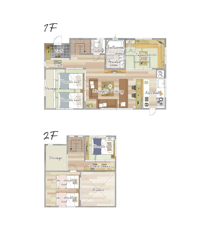 Sereneescapeforcouples & Families/3br/free Parking - Shizuoka