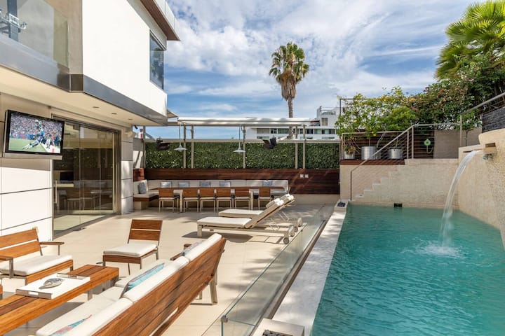 Luxury Sunset Villa 4br Suite Pool Spa Tennis - Beverly Hills, CA