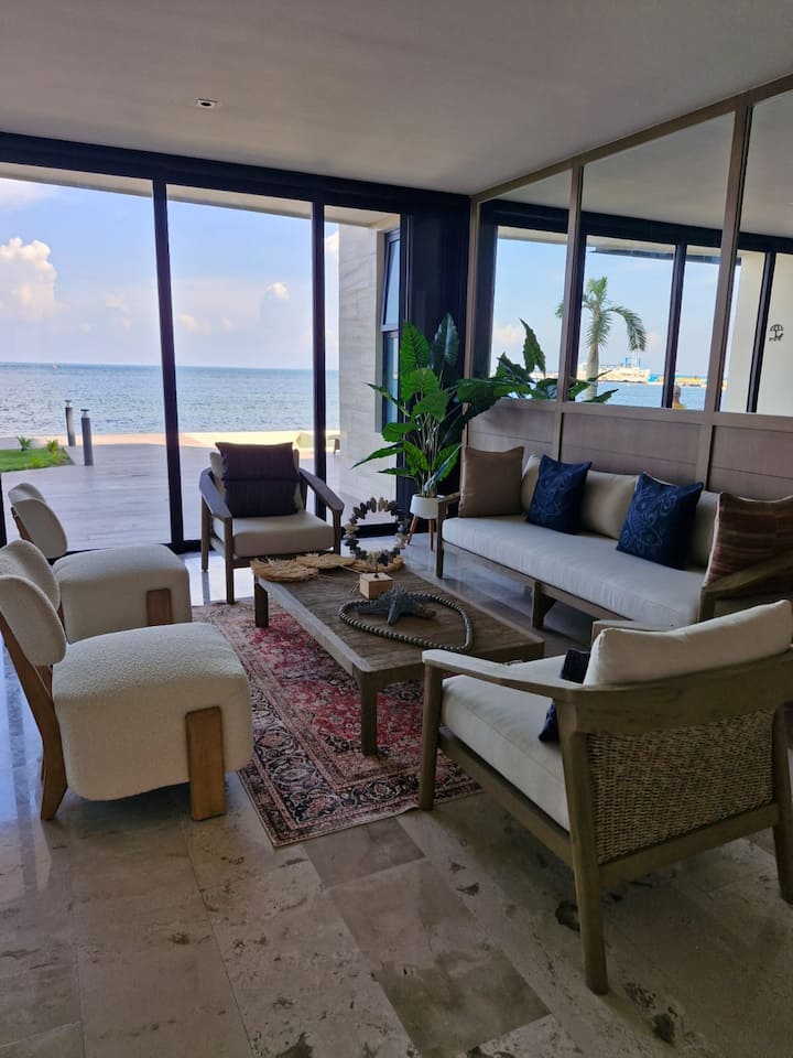 Beatiful Studio Puerto Morelos Beach Front 4.4 - Puerto Morelos