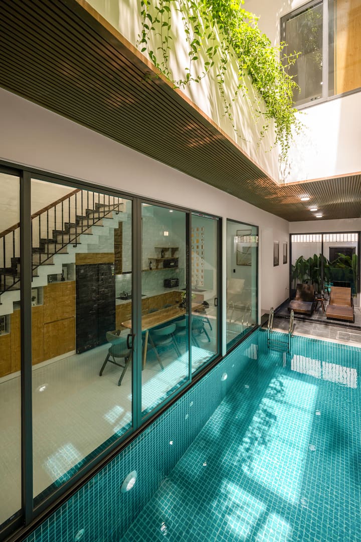 N To M Villa-4br-private Pool- Walk Beach-full Ac. - Đà Nẵng