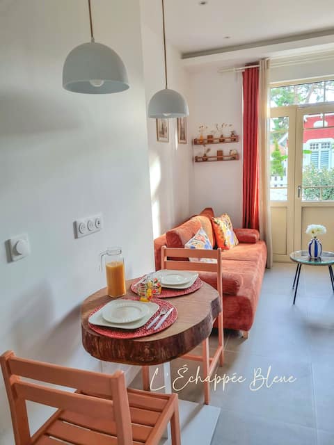 Propriété Airbnb réussie: L'Échappée Bleue, house 200 m from the sea à Saint Brevin Les Pins