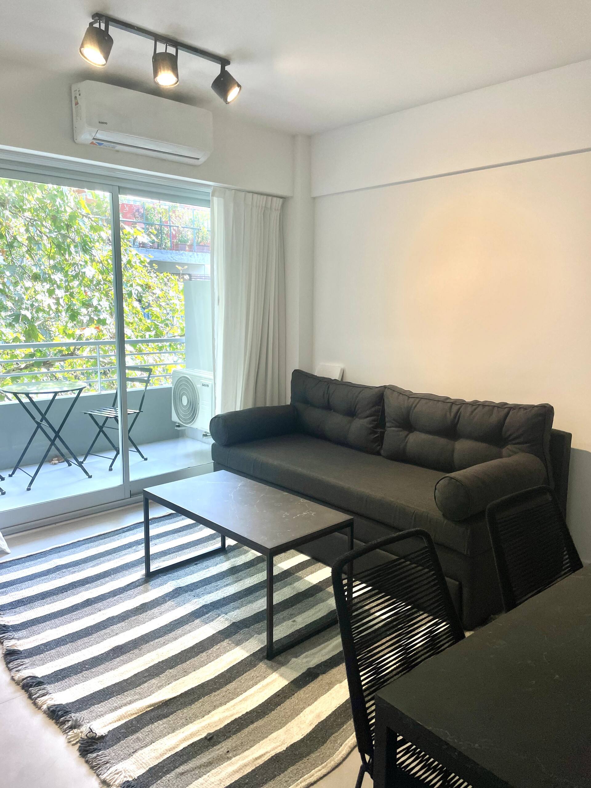 Apartamento novo de 2 dormitórios em Palermo