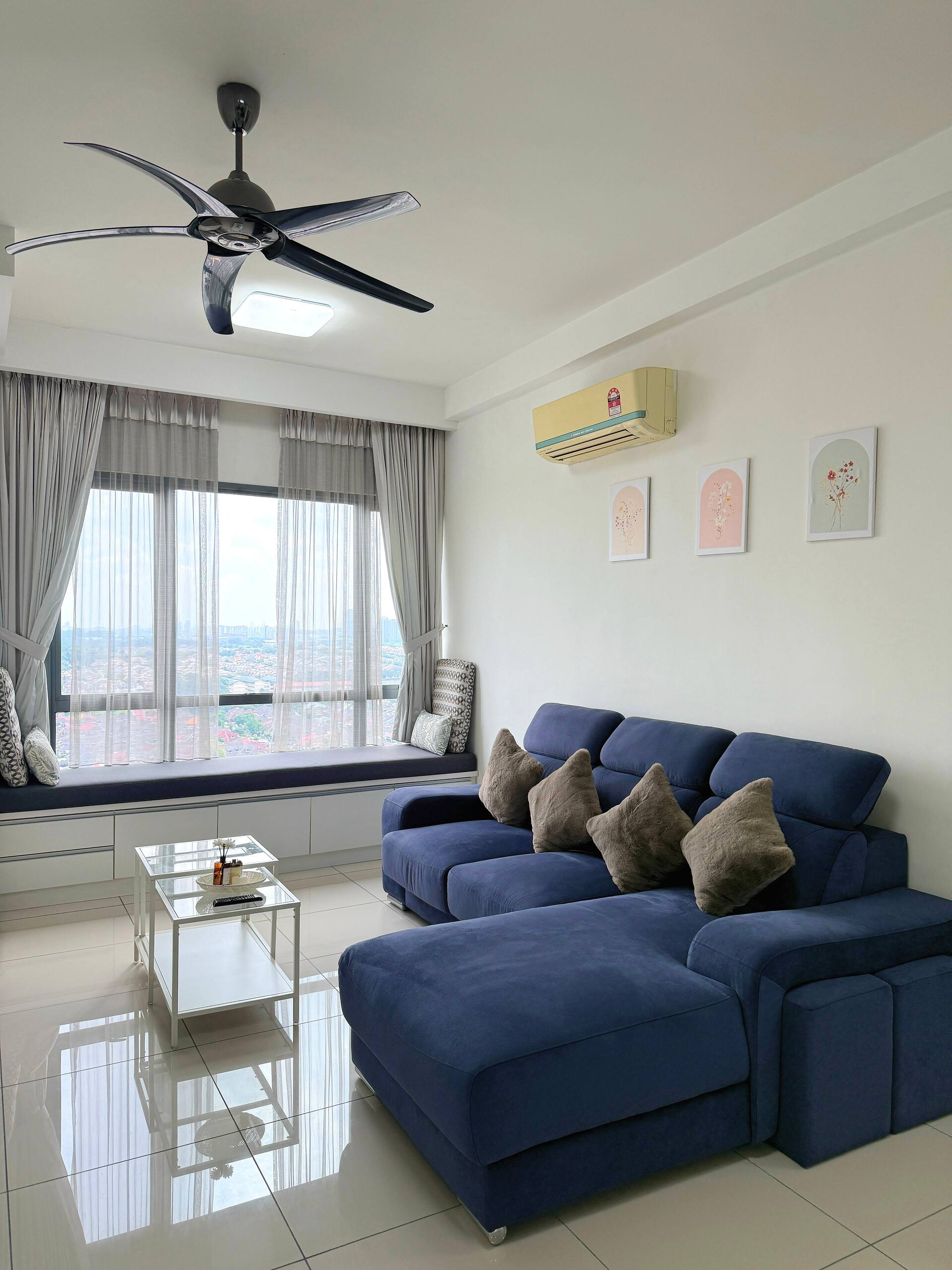 DaMen 3B2B 7pax CityView Suites Mall access