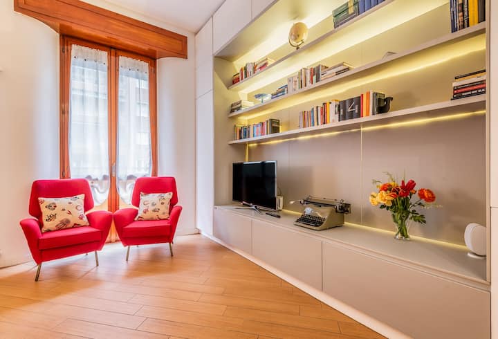 10 Min To Central Station–cozy Flat 2 Baths &Study - Milan