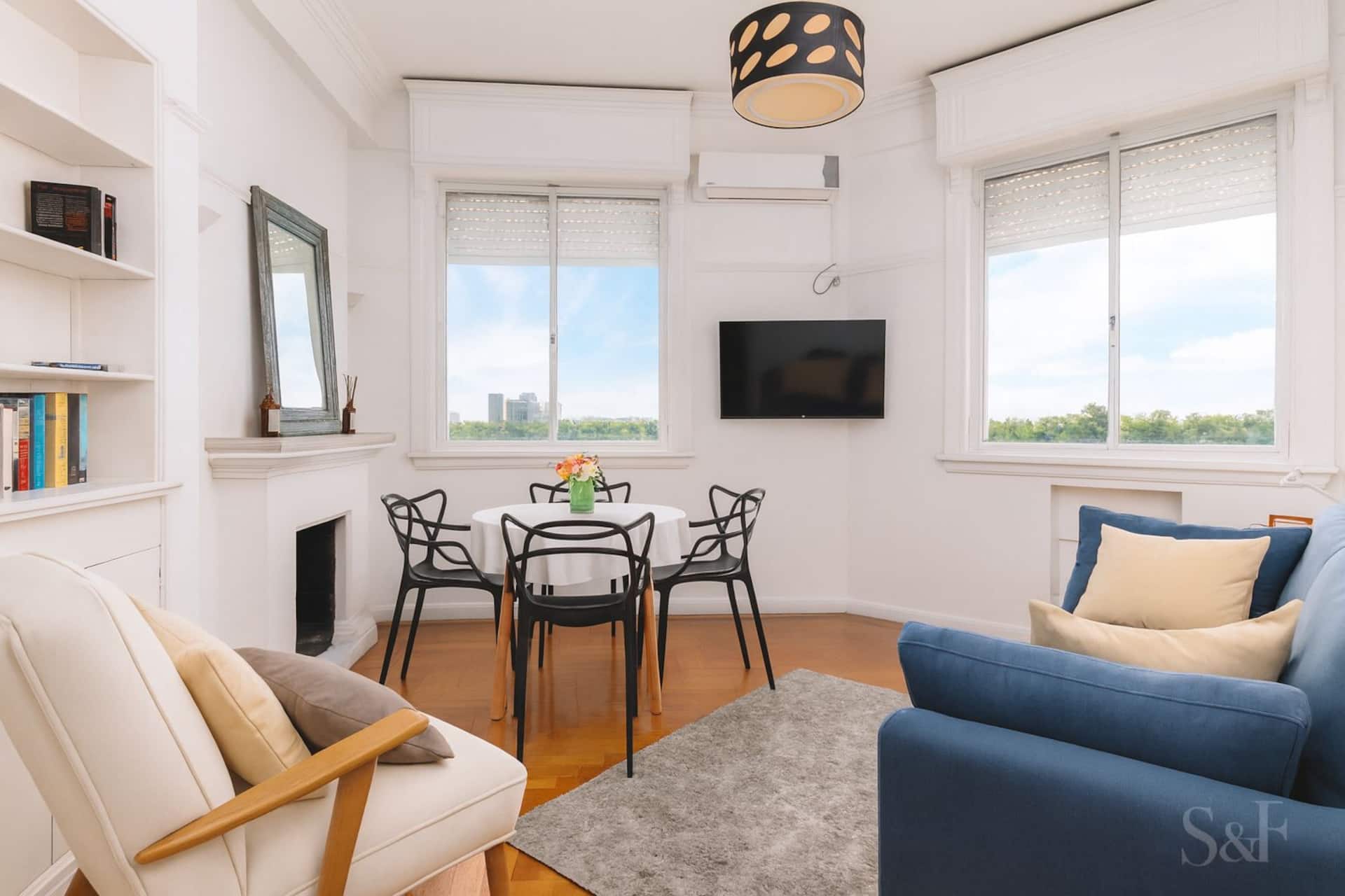 Two-room apartment with view in Palermo