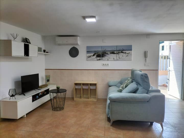 Planta Baja Cerca Playa, Piscina Privada Y Jardin - Oliva