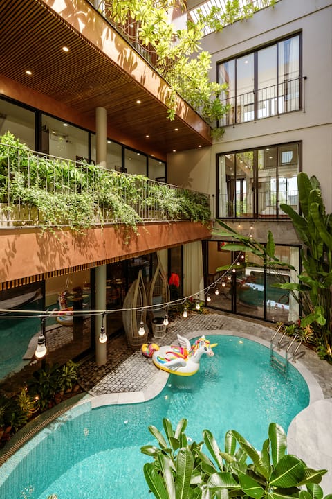 (VDN) Luxury Villa 7BR|Pool|Karaoke|Jacuzzi|Sauna|BBQ