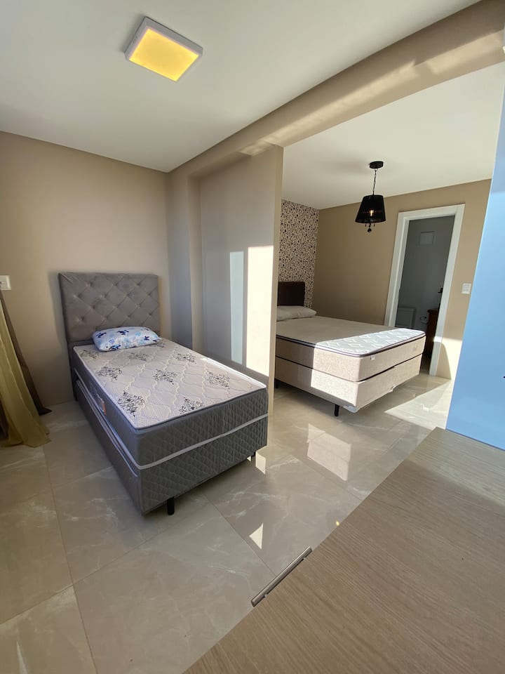 Двоен апартамент с единично легло + допълнителен матрак