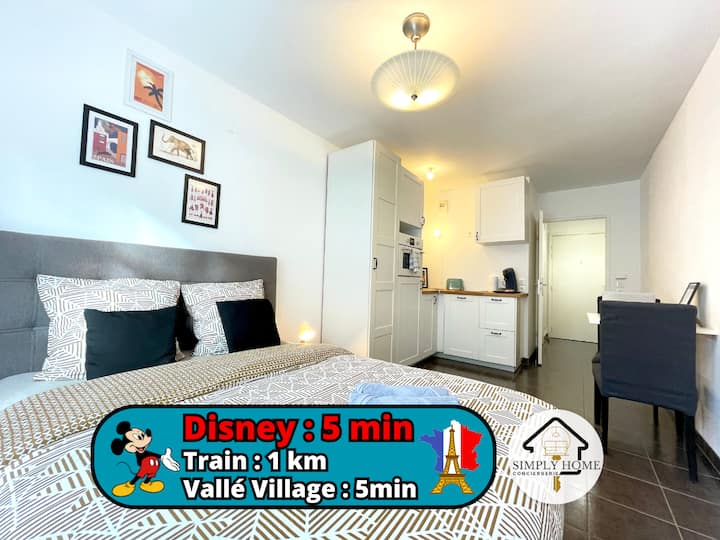 Le Tiny Disney 5min / Paris 35min / Gare Rer 6min - Esbly