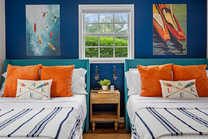 Doprajte si pokojný spánok v oddychovej izbe s kajakom