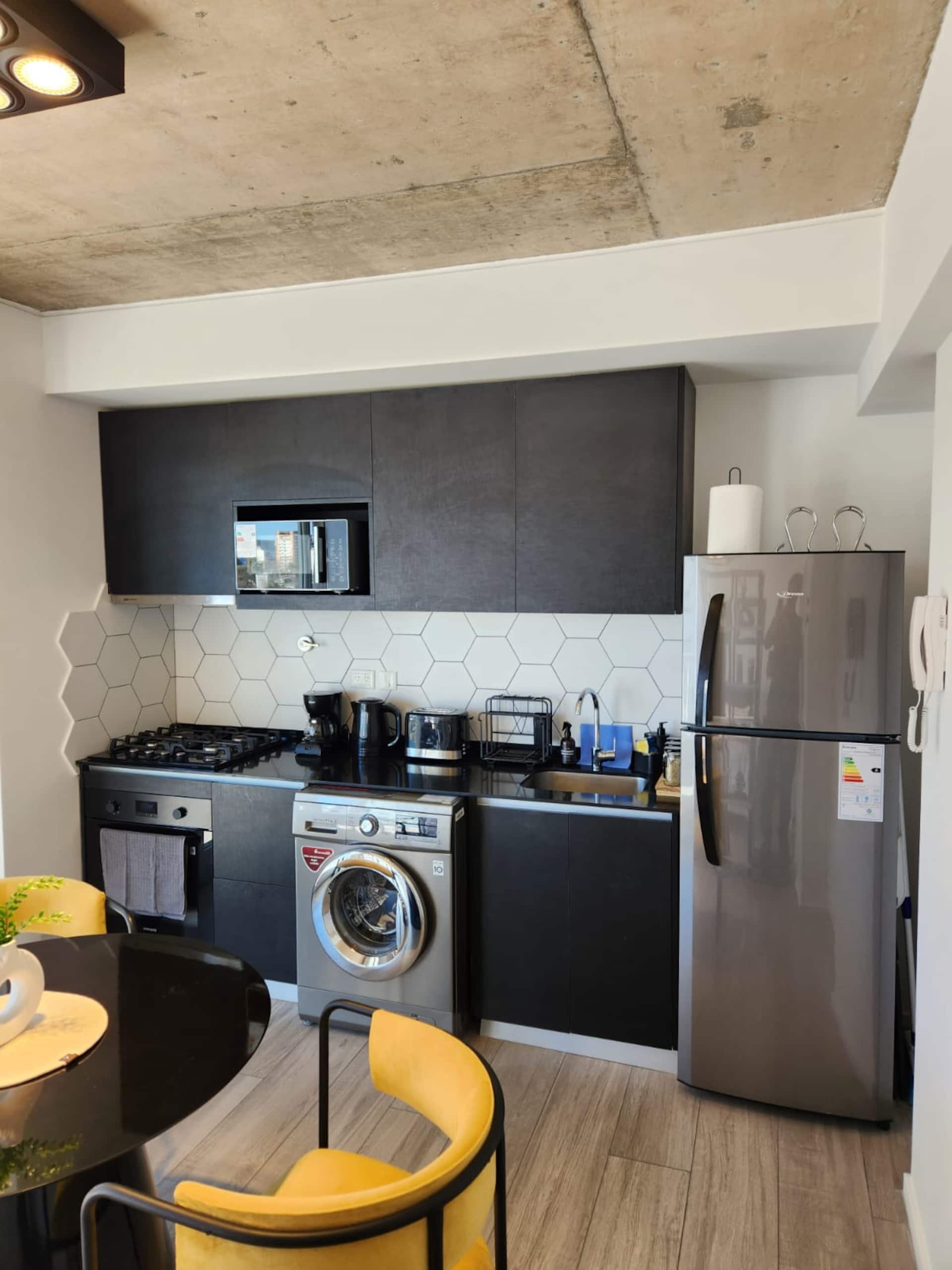 Apartamento de 1 quarto em Palermo