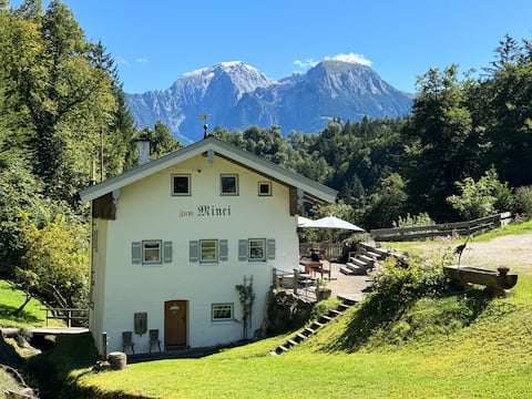 Cozy old mill with wonderful mountain views
