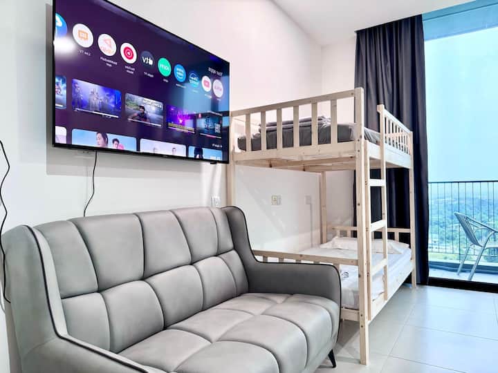 (D3-13-5) The Podium-studio@free 1 Parking (6 Pax) - Kuching
