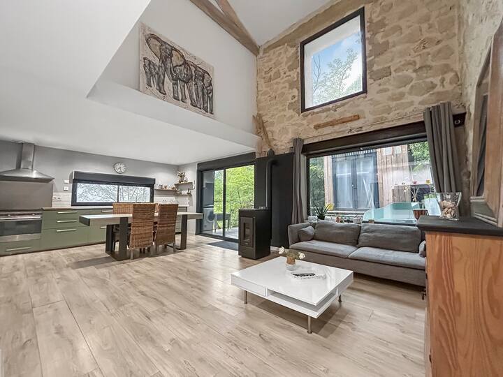 Maison Familiale Avec Terrasse Et Vue - Agen