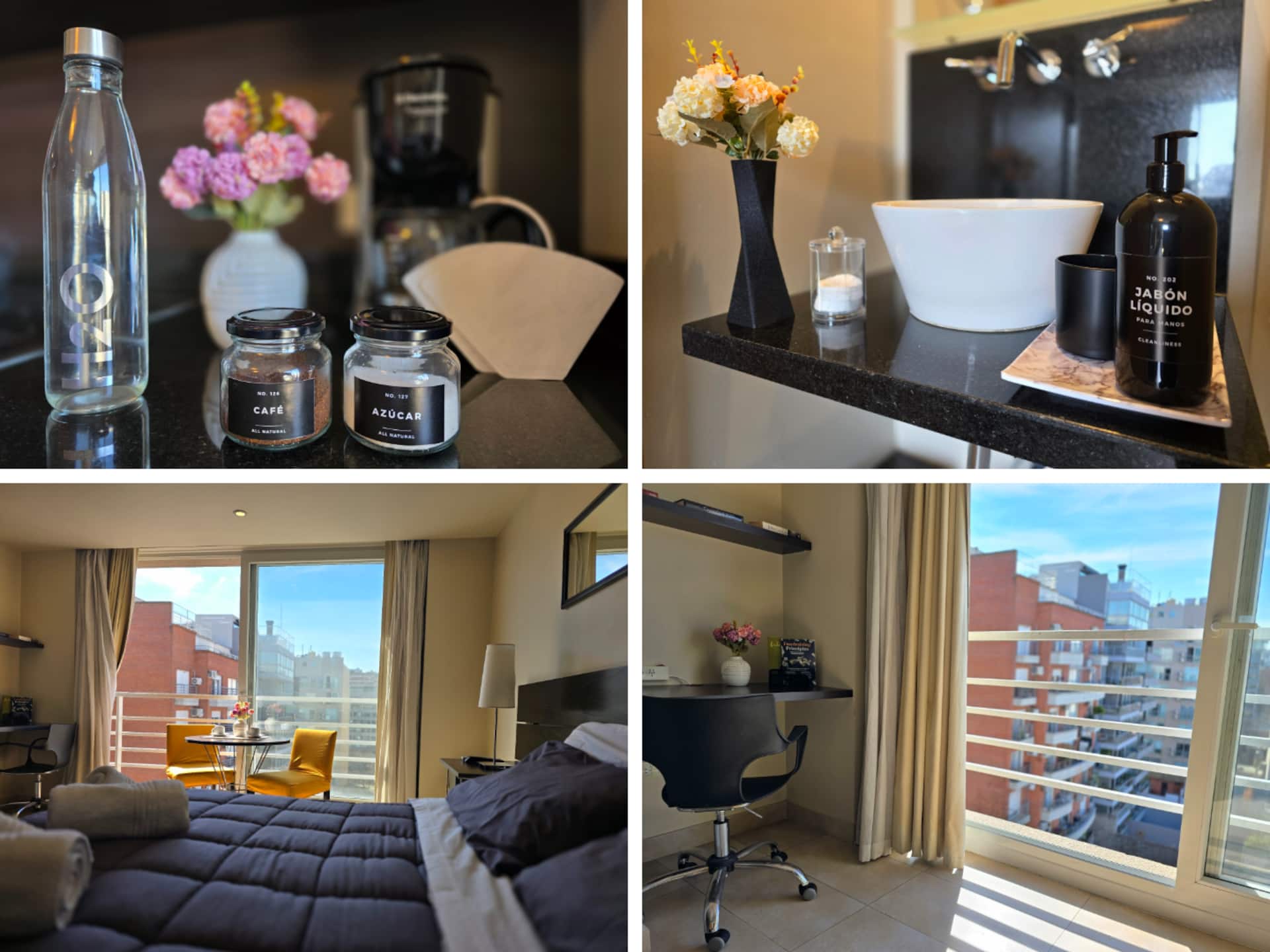 Apartamento de 1 quarto com vista em Palermo Hollywood