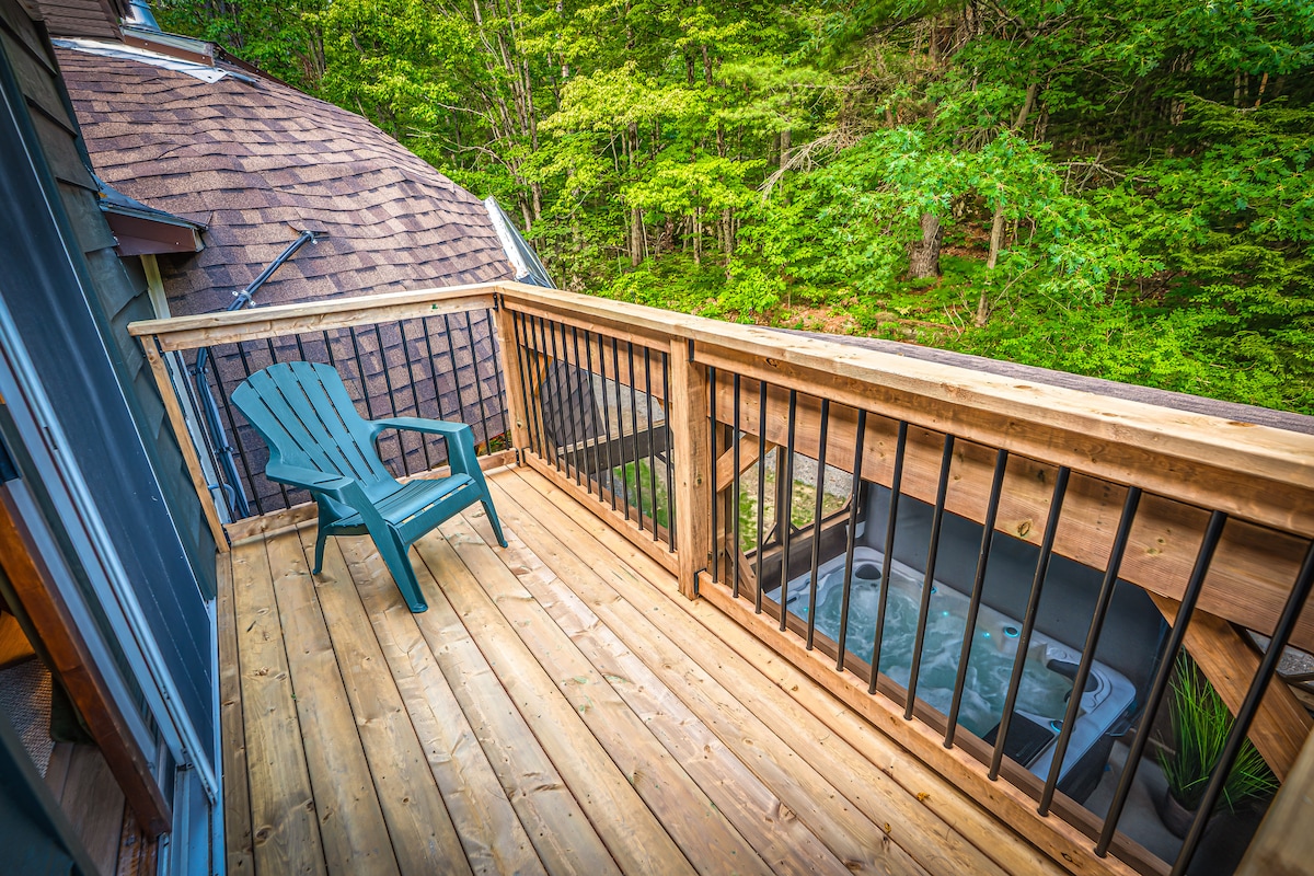 Casa Doma | Unique 3BR Muskoka Retreat + Hot Tub - Dome houses for