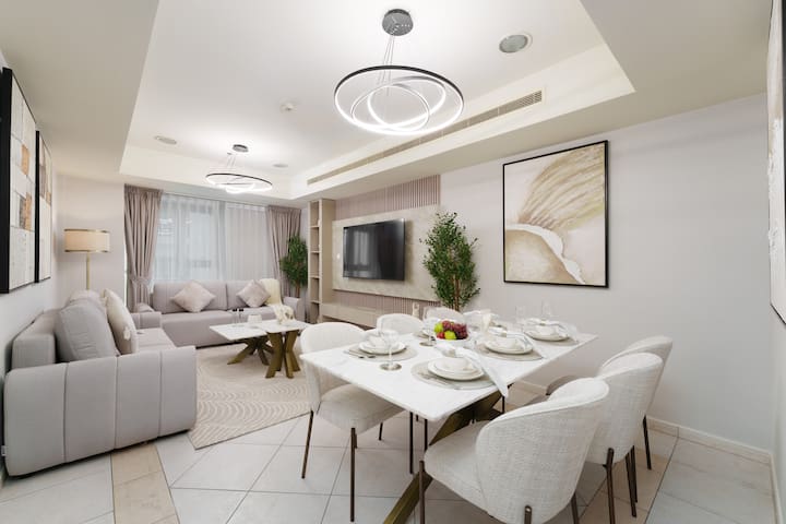 Large Flat | High Floor | Marina Canal & Beach 8px — foto 2