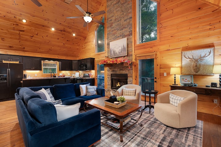 Five Star+river Tubing+hot Tub+game Room+fire Pit - Georgia, GA