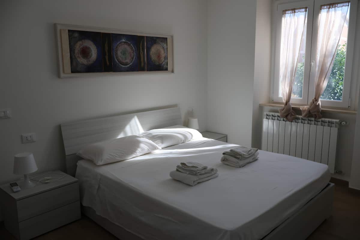 Soggiorno della porzione di villa da 4 posti letto