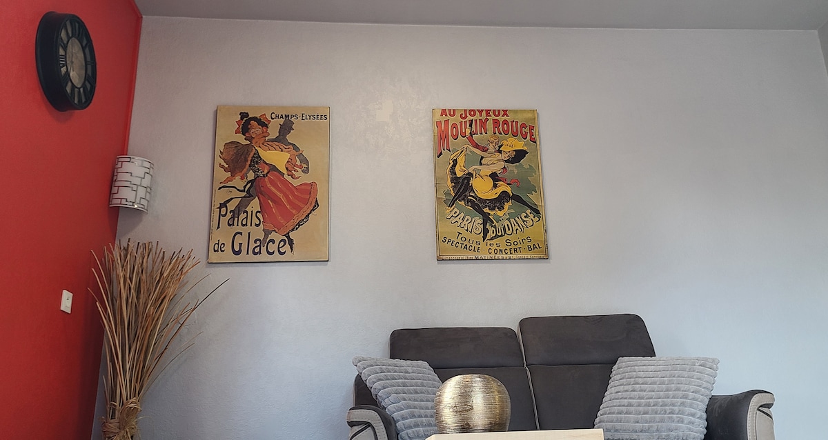 Propriété Airbnb réussie: Les gites du Pâtissier " le gîte Momo" à Sélestat