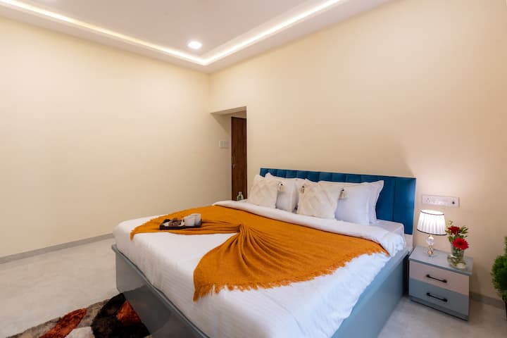 Alaya Stays The Fernstead  · Hillview 5BHK W/ Pool Near Alibaug & Varsoli Beac
