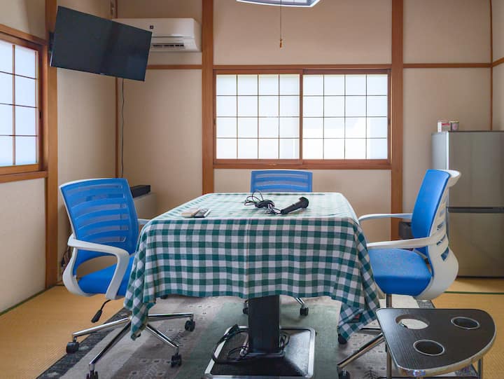 ゴルファープラン(以外の方もOk)。※キッチン利用不可。宿レンタカーも有り - 가시하라시