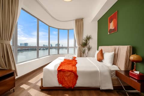 Han Riverside 2BR Apt w/ Pool |2mins to Han Market