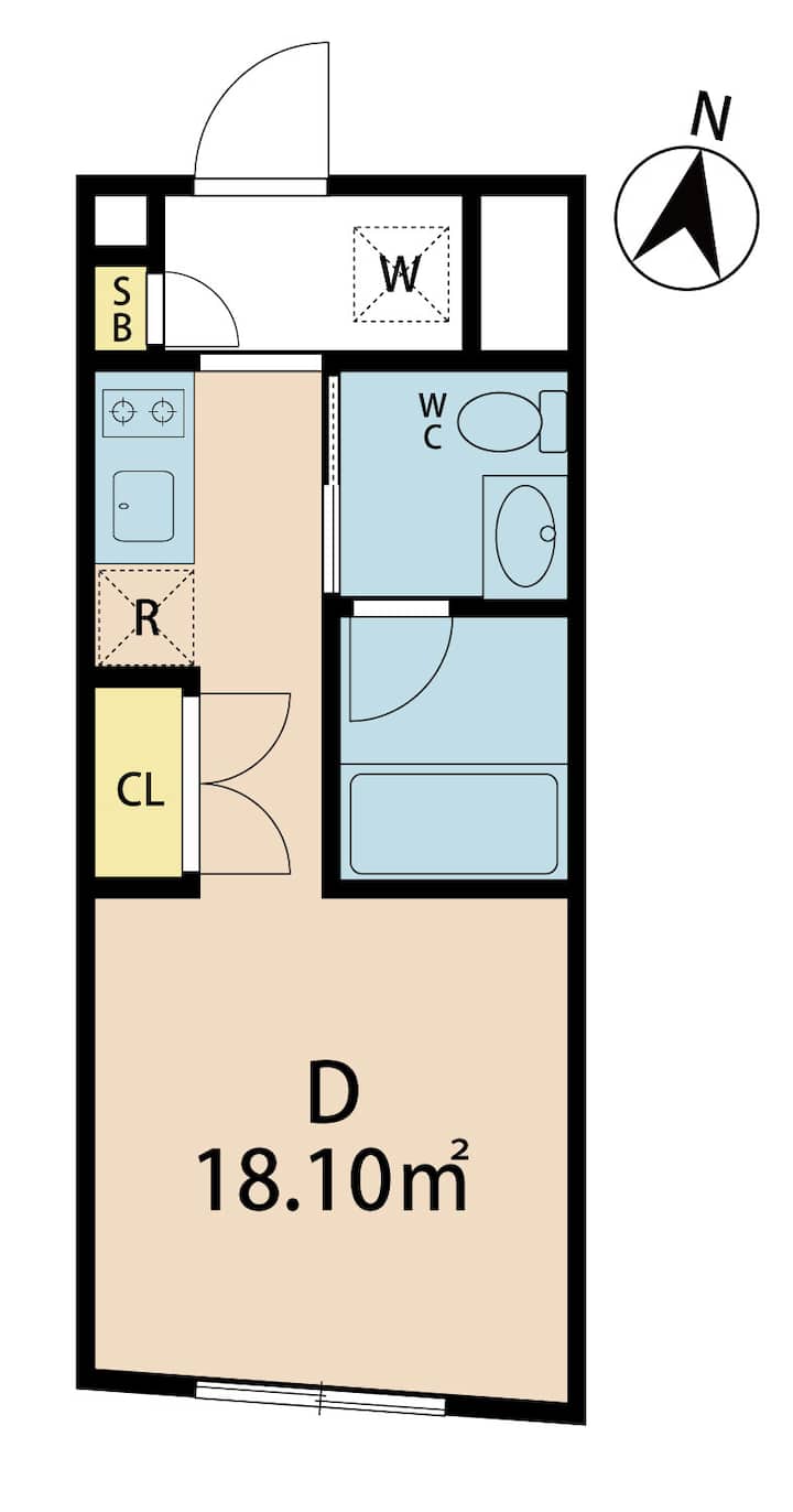 Fully Equipped Studio In Tokyo | M - Tokio