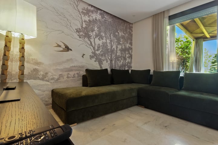 Duplex •T3 • Piscine, Jacuzzi, Jardin & Parking - 모로코