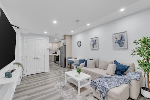 Popular Airbnb listing: Basement in Calgary– 10 Mins from Calgary Airport in Cornerstone