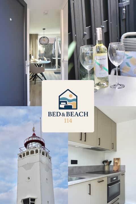Top Airbnb: Bed & Beach 114 in Auteursbuurt