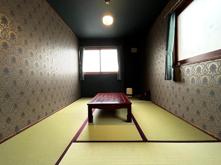 Habitación del segundo piso.Puedes configurar 3 futones.