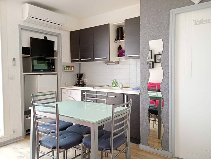Coquet Appart T2 Avec Terrasse. - Le Barcarès