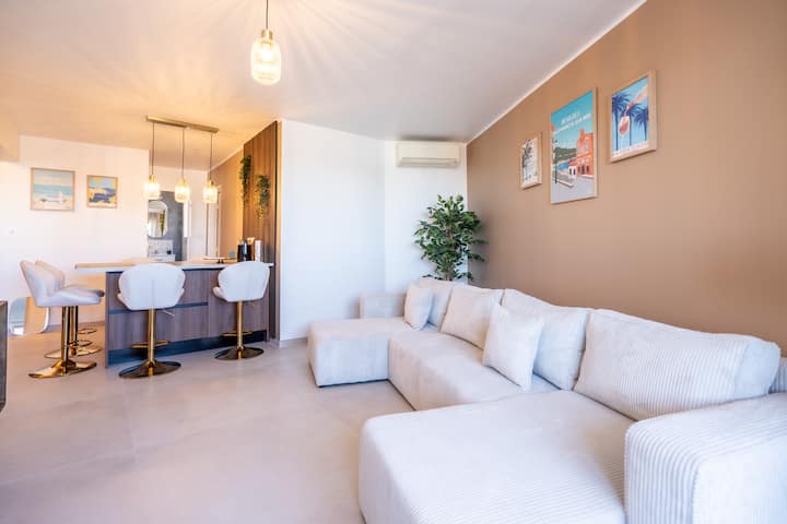 The Sunrise - 1 Min From The Promenade Des Anglais - Cagnes-sur-Mer