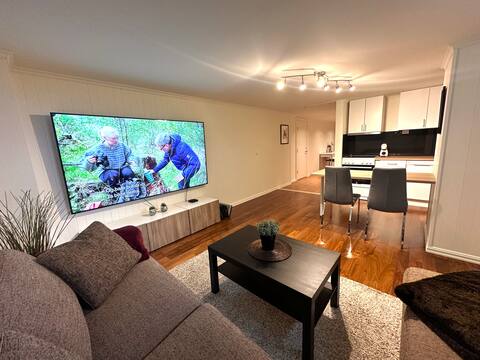 Top performing Airbnb: Bright and spacious apartment, great location! in Porsgrunn