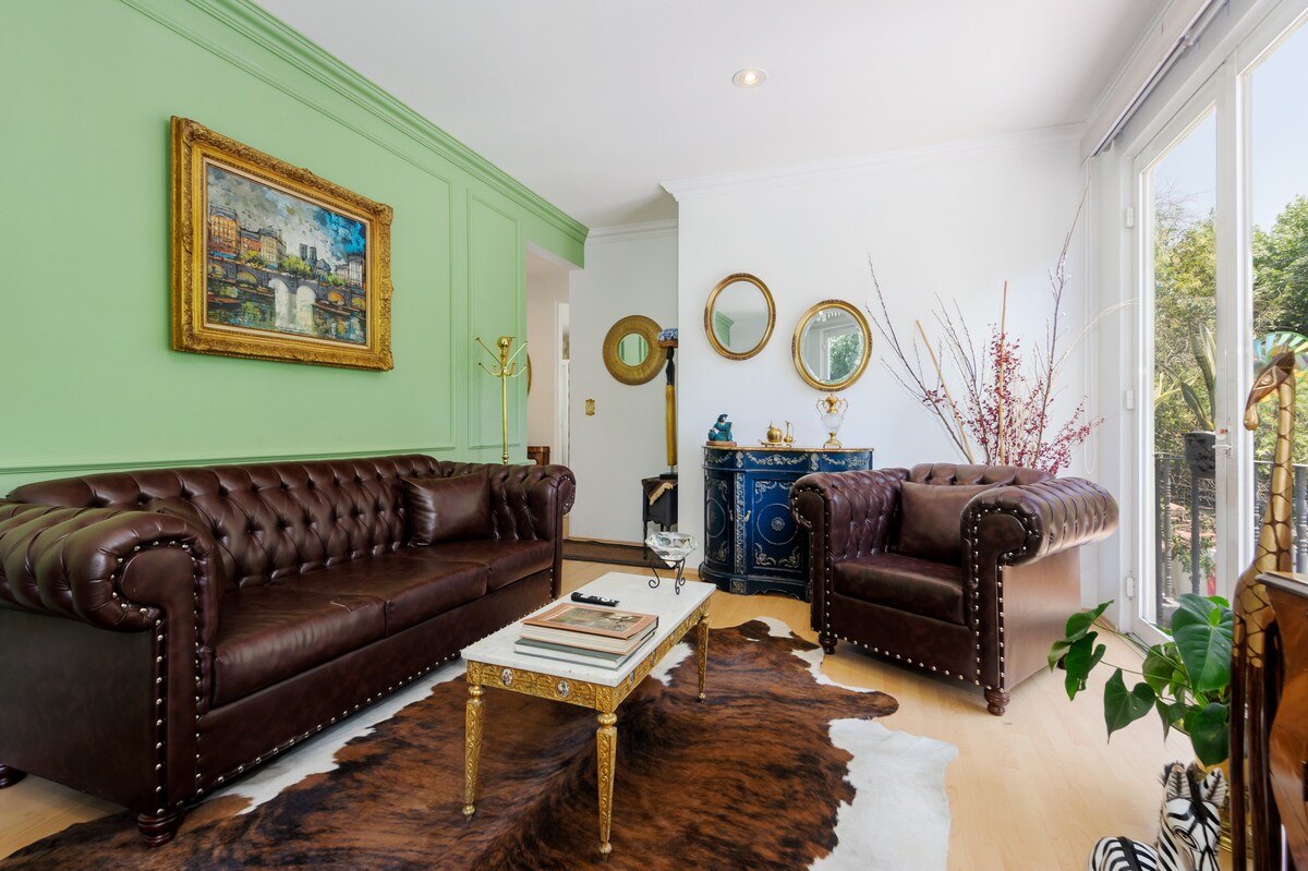 Top Airbnb: Vintage Boutique Apartment Roma Norte 2Br/2Ba in Roma Norte