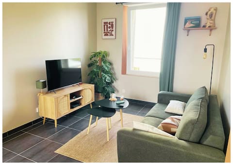 Airbnb performant: Le Petit Jersey – The getaway that hides a secret à Barneville Carteret