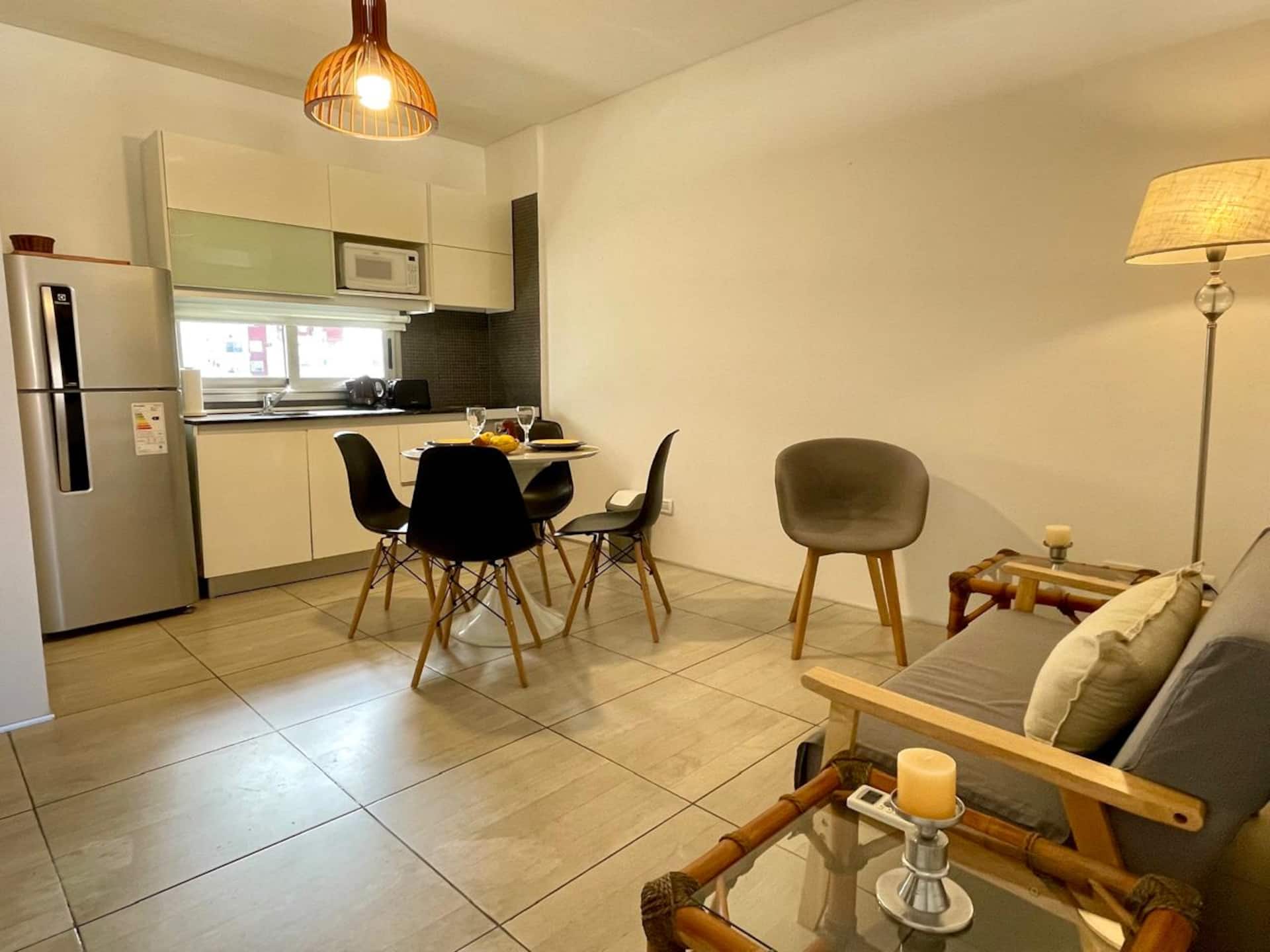 Квартира с 1 спальней и балконом в Villa Urquiza