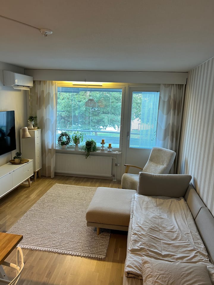 Three-bedroom Apartment + Sauna In The City Center - Savonlinna