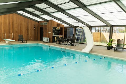 Private Indoor Pool make memories all year long!