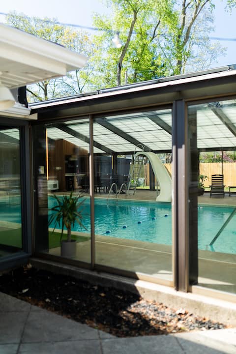 Indoor Pool escape! no need to worry about weather