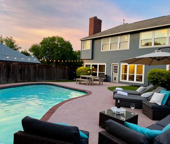 Epic Austin Escape – Pool, Game Room, Gym & Space