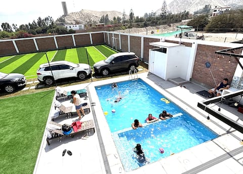 Country House & Heated Pool in Cieneguilla