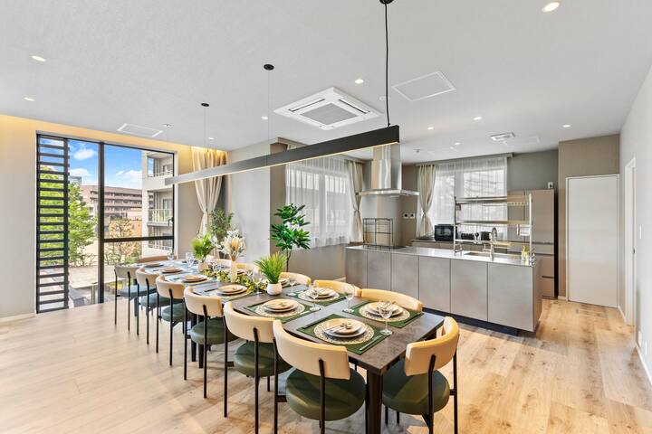 新宿エリア/小京都神楽坂/最大14名/1フロア貸切/高級アパートメント/2バスルーム/(56) gallery image 2