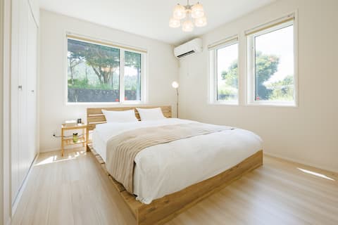 Max 4 ppl, 10-min walk from Kawaguchiko Sta.