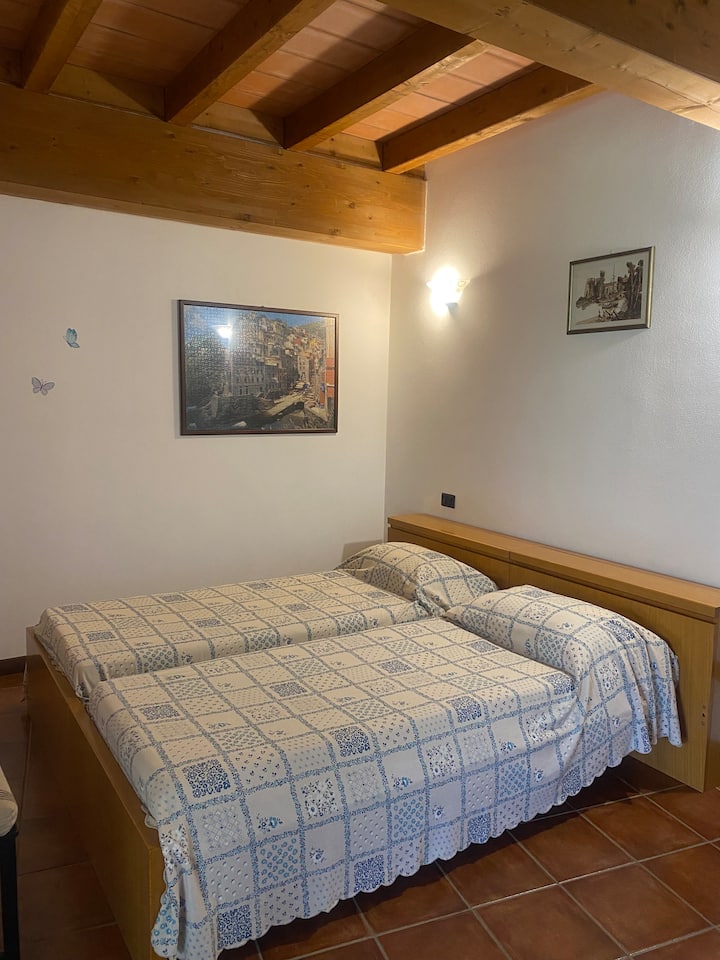 Habitación doble con dos camas individuales