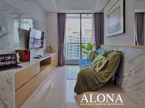 Alona SanLiving • 2BR • Mall Access • Pool View