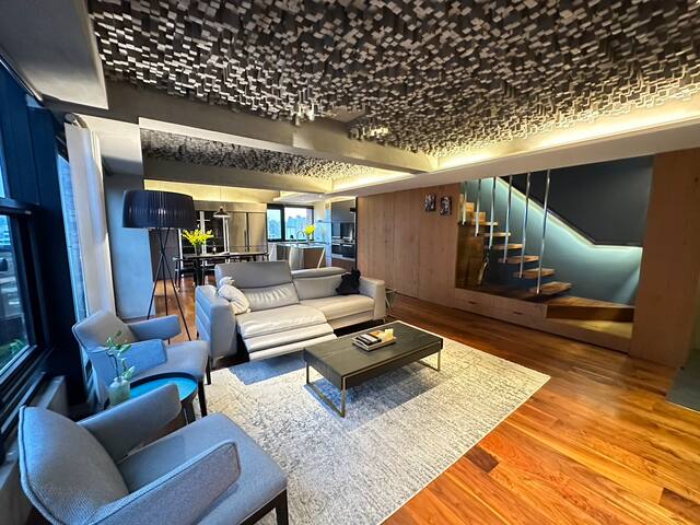 南港樓中樓豪宅/近高鐵與捷運/3房3衛/開放式廚房中島/設計師傑作 gallery image 2