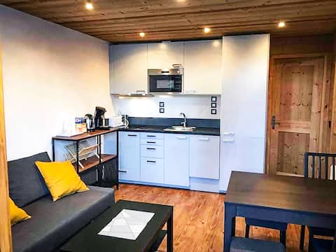 Successful Airbnb property: Apartment at the foot of the slopes 2/4 pers in Cohennoz