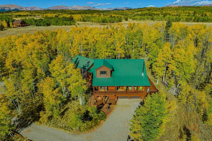 Henry's Private Lakefront Log Cabin Retreat - Fairplay, CO